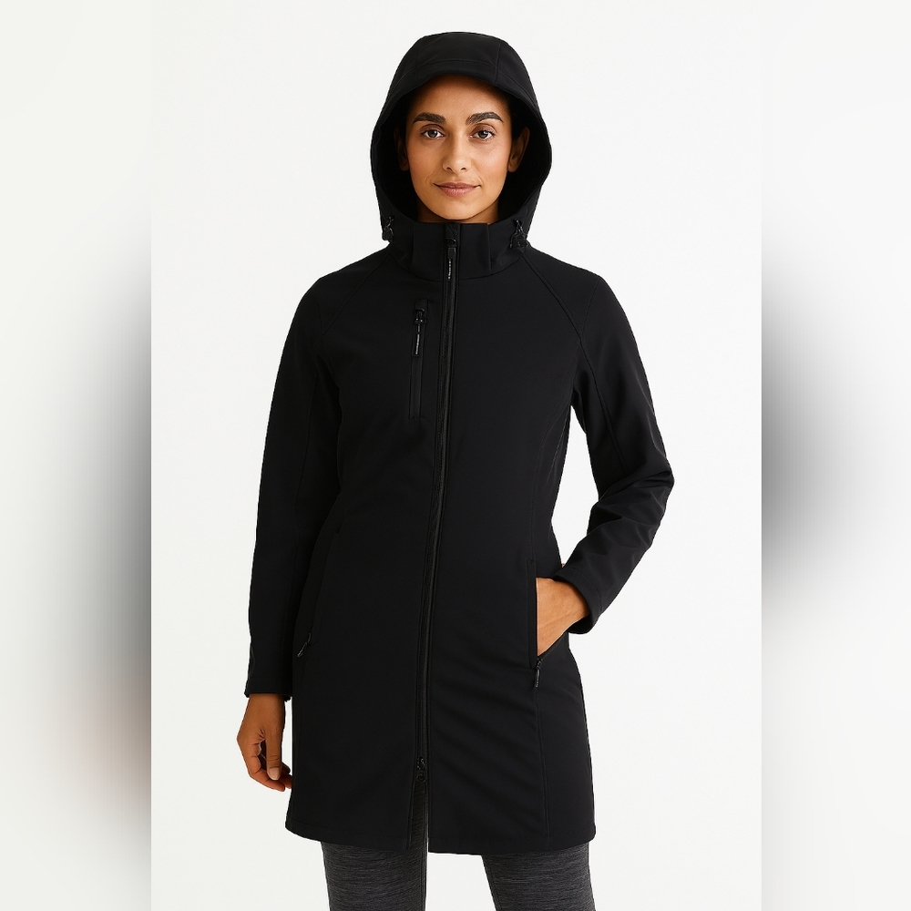 Stormtech H2Xtreme Black Waterproof  Breathable Hooded Jacket Size Small